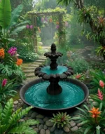 4 Feet FRP Decorative Garden Fountain - Image 5