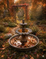 4 Feet FRP Decorative Garden Fountain - Image 2