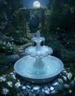 4 Feet FRP Decorative Garden Fountain - Image 3
