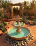 4 Feet FRP Decorative Garden Fountain - Image 4