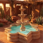 6 Feet FRP Decorative Fountain